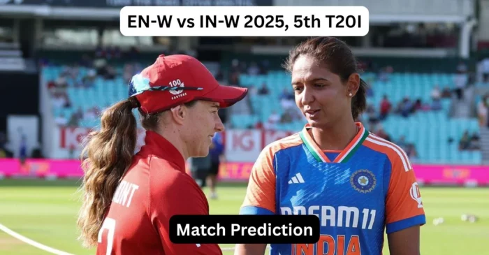 EN-W vs IN-W 2025, 5th T20I: Dream11 Prediction, Fantasy Cricket Tips & Pitch Report | England vs India