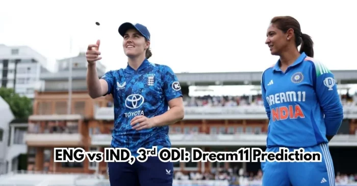 EN-W vs IN-W 2025, 3rd ODI: Dream11 Prediction, Fantasy Cricket Tips & Pitch Report | England vs India