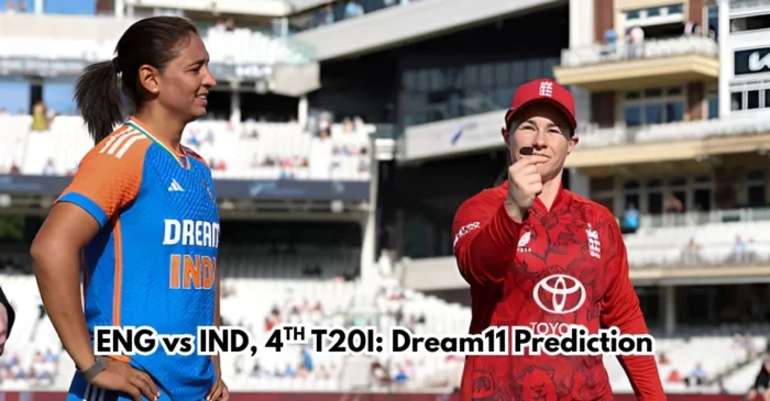 EN-W vs IN-W 2025, 4th T20I: Dream11 Prediction, Fantasy Cricket Tips & Pitch Report | England vs India
