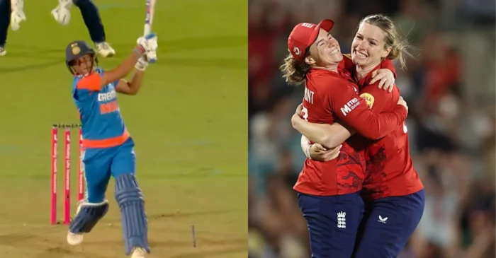 WATCH: England clinch last-ball thriller against India at Kennington Oval to keep Women’s T20I series alive
