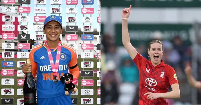 Smriti Mandhana achieves personal best in ICC Women’s T20I batting ranking; Lauren Bell cracks top 5 among bowlers