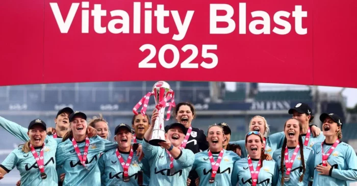 Grace Harris stars as Surrey beat Warwickshire to clinch Women’s T20 Blast 2025 title