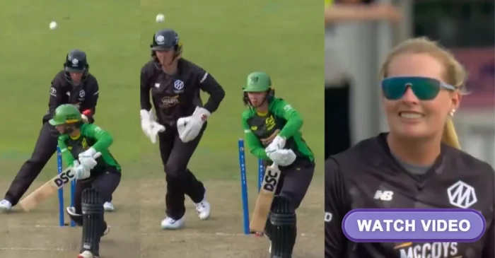 WATCH: Sophie Ecclestone delivers peach of a ball to dismiss Danni Wyatt-Hodge in The Hundred 2025