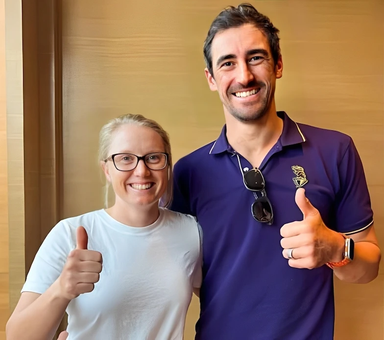 Alyssa Healy, Mitchell Starc