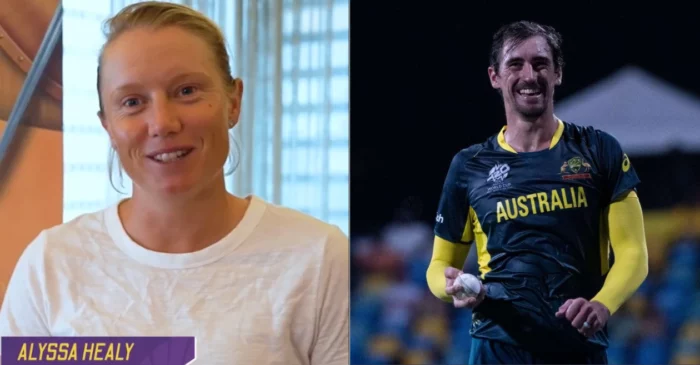 Alyssa Healy reacts to husband Mitchell Starc’s T20I retirement