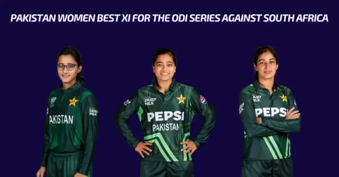 Pakistan’s best XI for the Women’s ODI series against South Africa