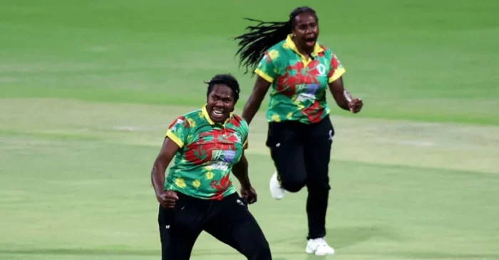 Rachel Andrew takes a memorable hat-trick for Vanuatu in the Women’s T20 WC East-Asia Pacific qualifier