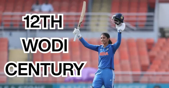 IND-W vs AUS-W: Smriti Mandhana achieves a special landmark after smashing her 12th century in 2nd ODI